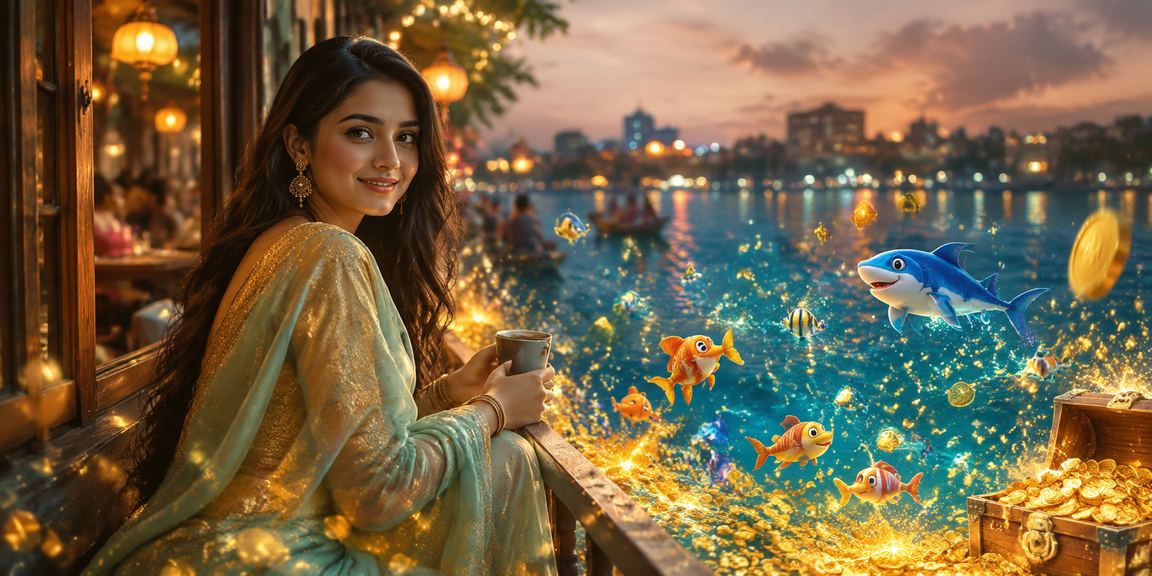 ময়মনসিংহে db66 ফিশিং গেম খেলছেন শাড়ি পরিহিত বাংলাদেশি ব্যবহারকারী